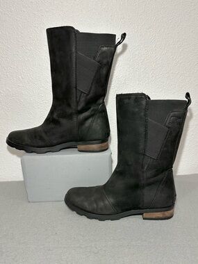 Sorel Emelie Mid leather boots